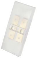 Steckverteiler Flachstecker 6,3mm Polanzahl 4 (20 Stück)