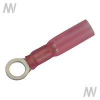 Schrumpf-Ringverbinder teilisoliert Rot 0,5 -1,0 mm²