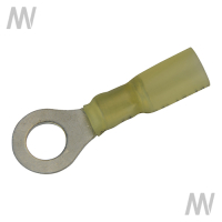 Schrumpf-Ringverbinder teilisoliert Gelb 4,0 - 6,0 mm²