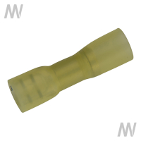 Schrumpf-Flachsteckhülse teilisoliert Gelb 4,0 - 6,0 mm² VE: 25 St.