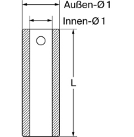 Welding bush L= 145 mm