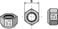 Konische Mutter 22 x 1,5 mm