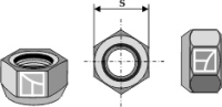 Konische Mutter M28 x 1,5 mm