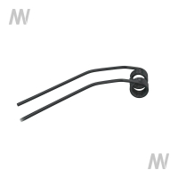 Rotary tines - left, 370 x 102 x 9 mm, for Deutz-Fahr