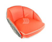 Seat cushion De-Luxe w. high backrest