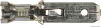 Flachsteckhülse Messing verzinnt m.6,3mm 4,0-6,0mm² (100 Stück)