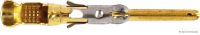Rundstecker AMP Tyco Type III+ hauchvergoldet (25 Stück)