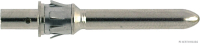 Contact pin, crimp contact, turned, 4 mm, for 2.5 mm² (10 pieces)