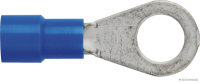 Quetschverbinder Ringform teilisoliert blau 6,5mm f. 1,5-2,5mm² (100 Stück)