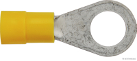Quetschverbinder Ringform teilisoliert gelb 8,4mm f. 4,0-6,0mm² (50 Stück)