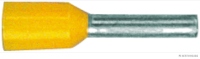 Kabelendhülse gelb 1,0mm² (100 Stück)