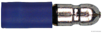 Rundstecker teilisoliert blau 5,0mm f. 1,5-2,5mm² (100 Stück)