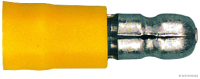 Rundstecker teilisoliert gelb 5,0mm f. 4,0-6,0mm² (100 Stück)