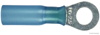 Schrumpfverbinder Ringform  Tyco blau 5mm f. 1,5-2,5mm² (25 Stück)