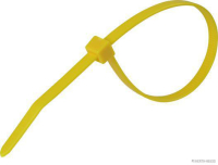 Kabelbinder 390X4,8mm, gelb (100 Stück)