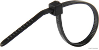 Kabelbinder und Befestigungsockel Polyamid schwarz  (100Stück)