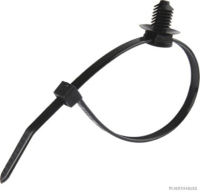 Cable tie with lamella foot, 200X4.7, Black (100 pieces)