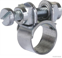 Hose clamp, steel, type S, width 9 mm, clamping range 18 mm (100 pcs)