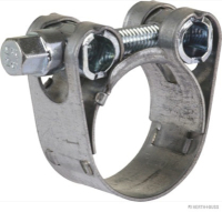 Gelenkbolzenschelle Stahl verzinkt Typ W1 Breite 18mm Spannbereich 31-34mm (10 Stück)