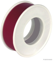 Adhesive and insulating tape, PVC, red (20 pieces)