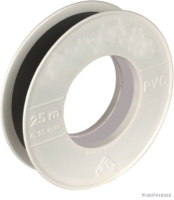 Adhesive and insulating tape, PVC, black