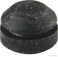 Dichtstopfen Schwarz,  Ø 7X11, h=6,5mm (50 Stück)