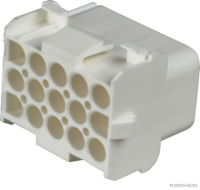 Plug & socket housing, AMP Tyco Mate-N-Lok (5 pieces)