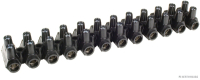 Lüsterklemme schwarz 12polig 10mm² (10 Stück)