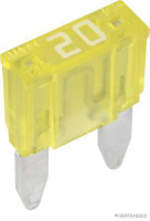 Mini blade fuse, 20A / 32V (50 pieces)