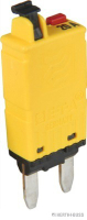 Circuit breaker, yellow, manual, 12V-24V/20A