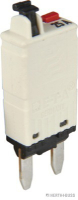 Circuit breaker, white, manual, 12V-24V/25A