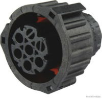 Cable gland, round receptacle, AMP Tyco RK 1.5, 5-pole (2 pieces)