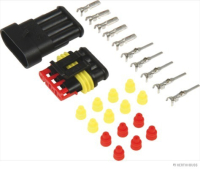 Steckgehäuse-Set AMP 4-polig