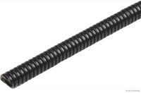 Corrugated pipe, Poyflex, closed, black, Ø 10/6.7mm (50 metres)