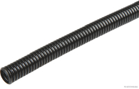 Corrugated pipe, Poyflex, closed, black, Ø 12.8/9.8 mm (50 metres)