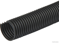 Corrugated pipe, UFW, PP Polypropylene, open, black (50 metres)