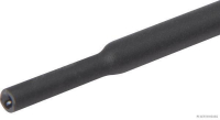 Heat shrink tubing, polyolefin, black w/ inner adhesive Ø 3/1 mm (10 meters)