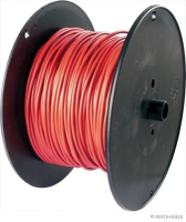 Electric cable, single core, red, 1 x 1.5 (mm²)