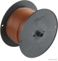 Elektroleitung Lautsprecherkabel schwarz/rot XYFAZ 2x0,75mm² (50Meter auf Spule)