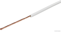 Elektroleitung weiss 1adrig FLY 1x0,5mm² (50m auf Rolle)