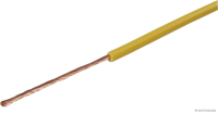 Elektroleitung gelb 1adrig FLY 1x0,5mm² (50m auf Rolle)