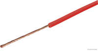 Elektroleitung rot 1adrig FLY 1x0,5mm² (50m auf Rolle)