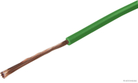 Elektroleitung grün 1adrig FLY 1x0,75mm² (50m auf Rolle)