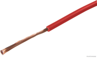 Elektroleitung rot 1adrig FLY 1x0,75mm² (50m auf Rolle)