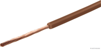 Elektroleitung braun 1adrig FLY 1x1,5mm² (50m auf Rolle)