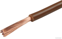 Elektroleitung braun 1adrig FLY 1x4,0mm² (50m auf Rolle)