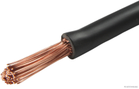 Elektroleitung schwarz 1adrig FLY 1x16,0mm² (25m auf Rolle)