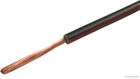 Elektroleitung rot/schwarz 1adrig FLY 1x1,5mm² (50m auf Rolle)