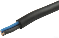 Gummischlauchleitung schwarz  3x1,5mm² (50m)