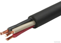 Gummischlauchleitung schwarz 4x1,5mm² (50m)
